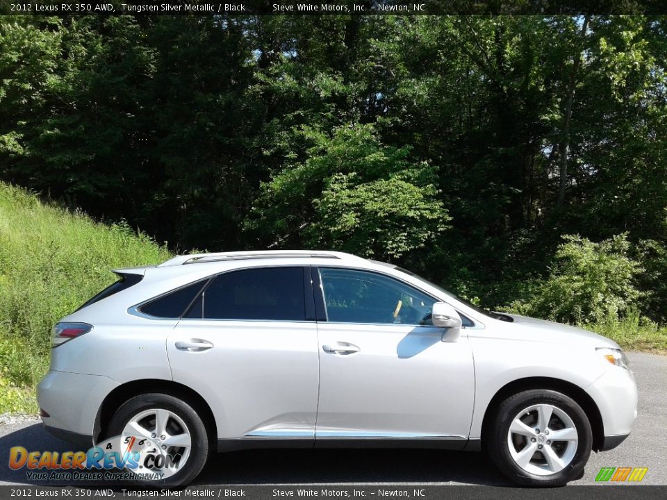 2012 Lexus RX 350 AWD Tungsten Silver Metallic / Black Photo #6