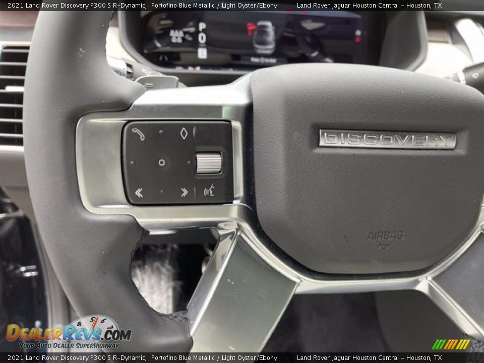 2021 Land Rover Discovery P300 S R-Dynamic Portofino Blue Metallic / Light Oyster/Ebony Photo #16