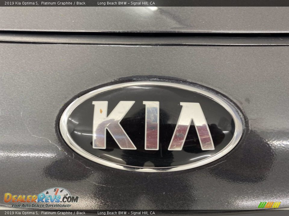 2019 Kia Optima S Platinum Graphite / Black Photo #8