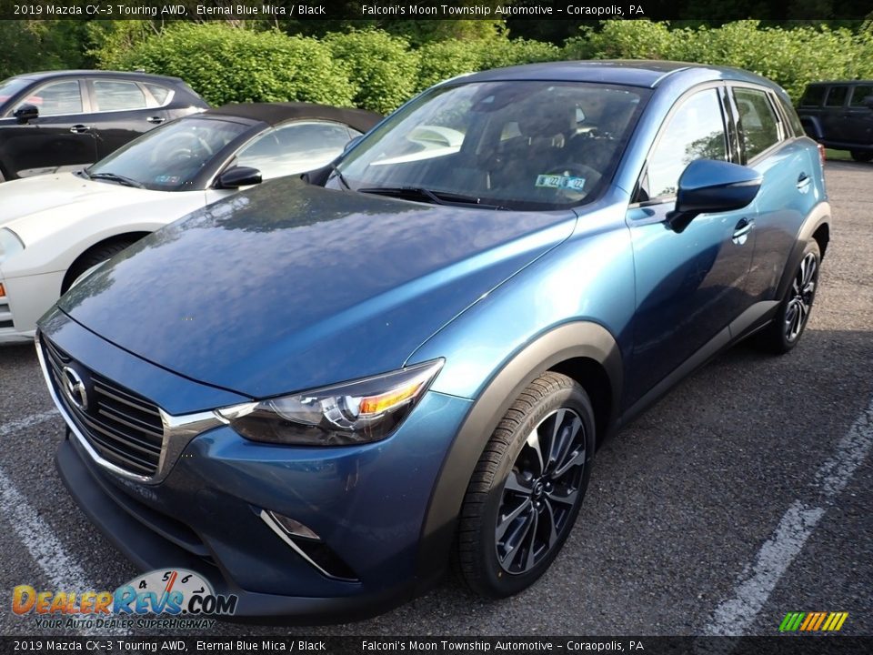 2019 Mazda CX-3 Touring AWD Eternal Blue Mica / Black Photo #1