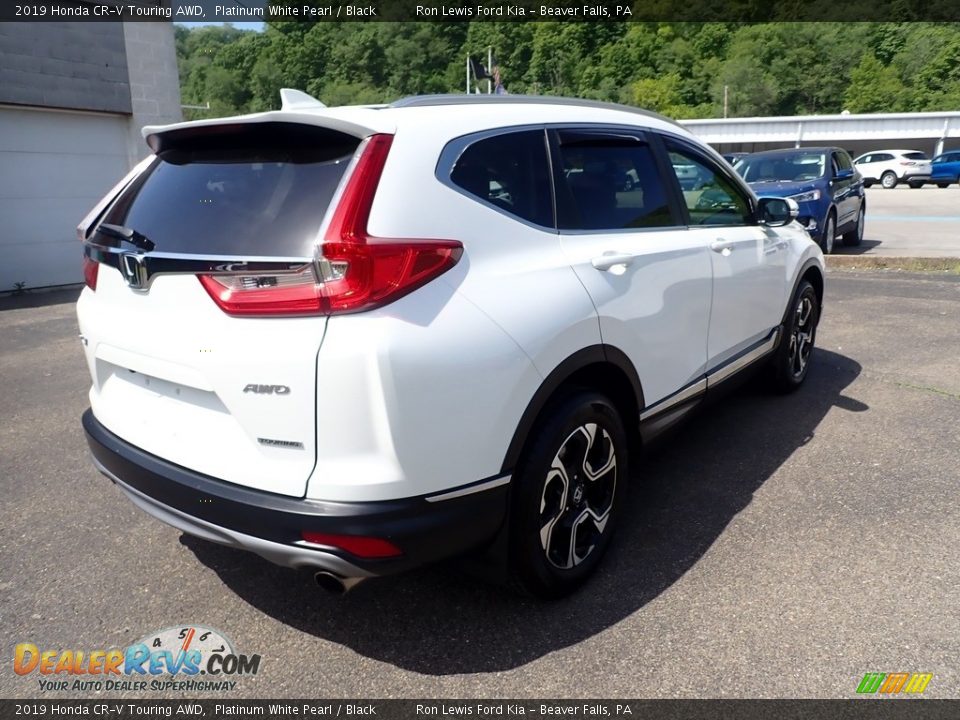 2019 Honda CR-V Touring AWD Platinum White Pearl / Black Photo #2