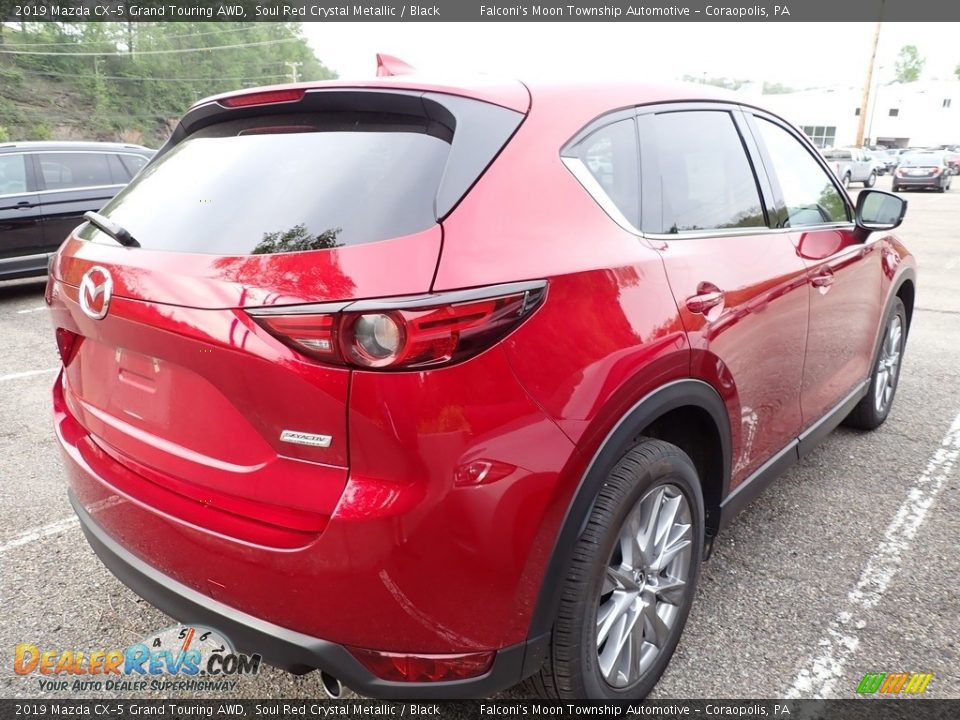 2019 Mazda CX-5 Grand Touring AWD Soul Red Crystal Metallic / Black Photo #3