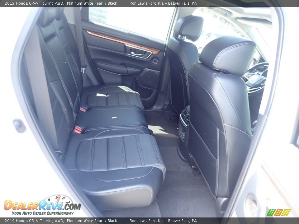 2019 Honda CR-V Touring AWD Platinum White Pearl / Black Photo #10