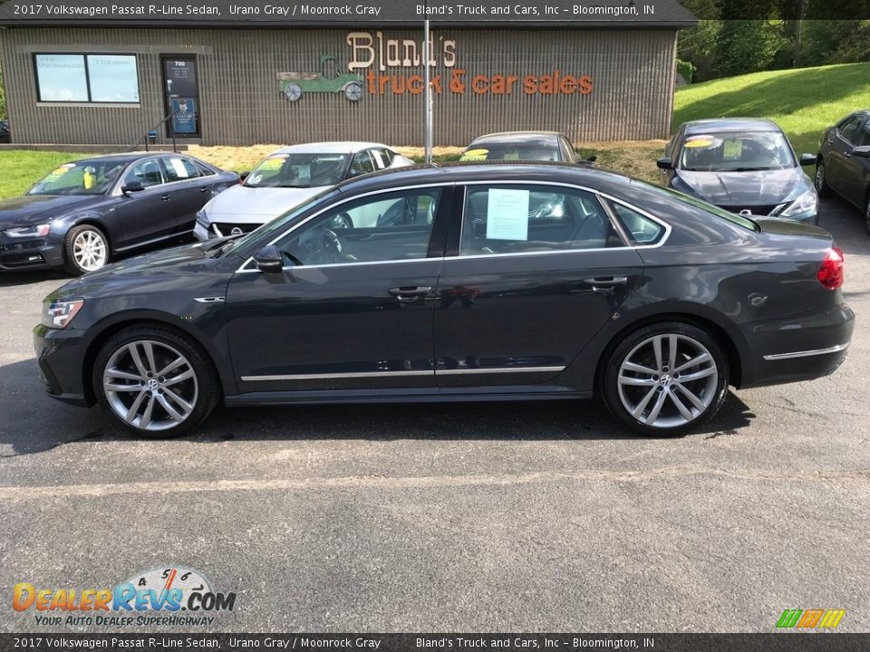 2017 Volkswagen Passat R-Line Sedan Urano Gray / Moonrock Gray Photo #1