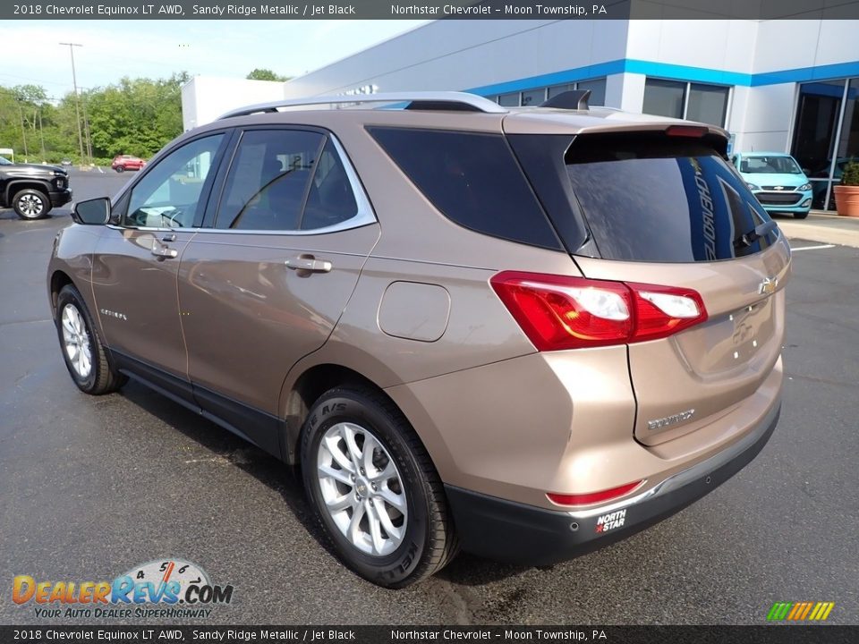 2018 Chevrolet Equinox LT AWD Sandy Ridge Metallic / Jet Black Photo #4