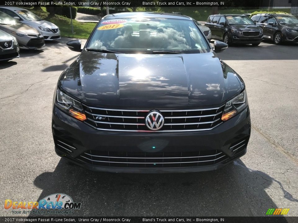 2017 Volkswagen Passat R-Line Sedan Urano Gray / Moonrock Gray Photo #3