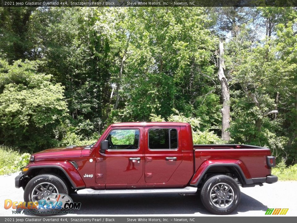 Snazzberry Pearl 2021 Jeep Gladiator Overland 4x4 Photo #1