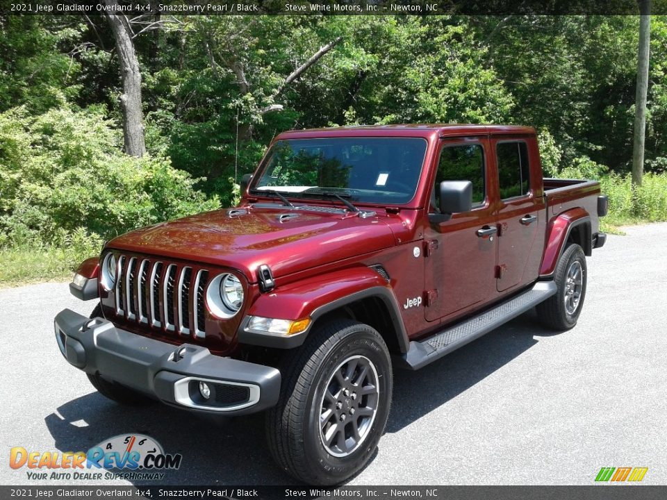 2021 Jeep Gladiator Overland 4x4 Snazzberry Pearl / Black Photo #2