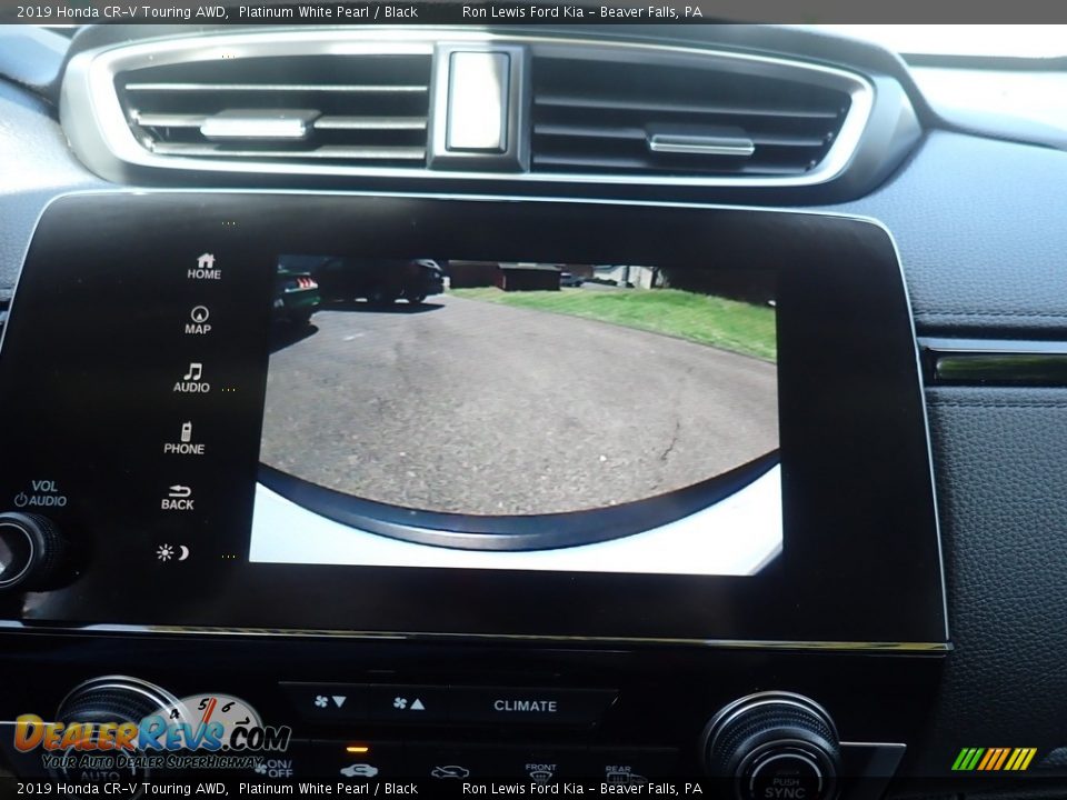 2019 Honda CR-V Touring AWD Platinum White Pearl / Black Photo #21