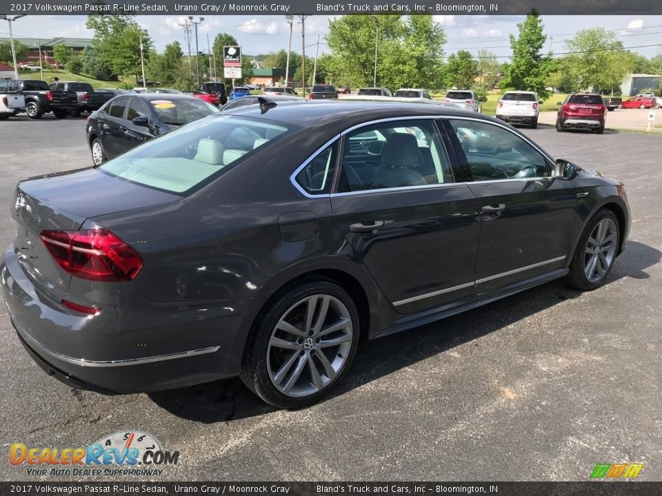 2017 Volkswagen Passat R-Line Sedan Urano Gray / Moonrock Gray Photo #6