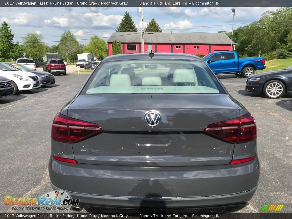 2017 Volkswagen Passat R-Line Sedan Urano Gray / Moonrock Gray Photo #7