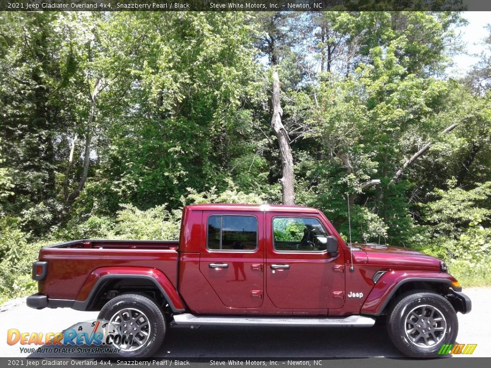 Snazzberry Pearl 2021 Jeep Gladiator Overland 4x4 Photo #5