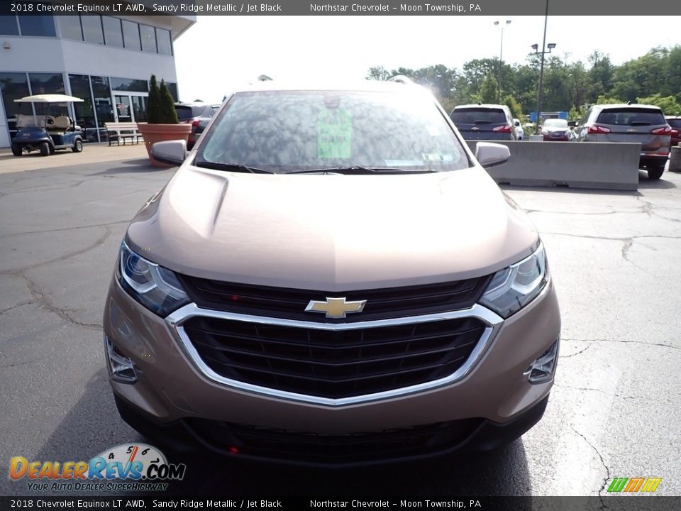 2018 Chevrolet Equinox LT AWD Sandy Ridge Metallic / Jet Black Photo #13