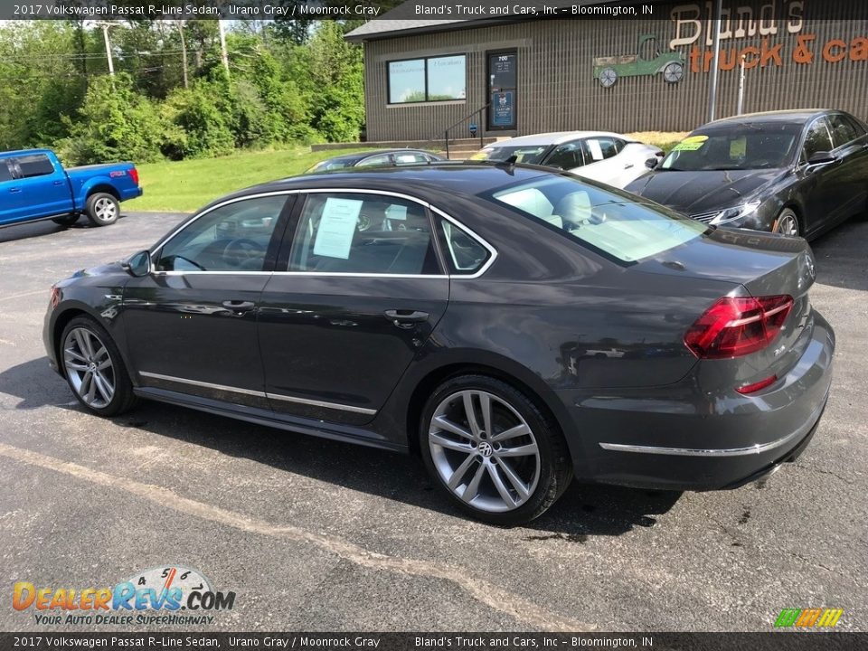 2017 Volkswagen Passat R-Line Sedan Urano Gray / Moonrock Gray Photo #11