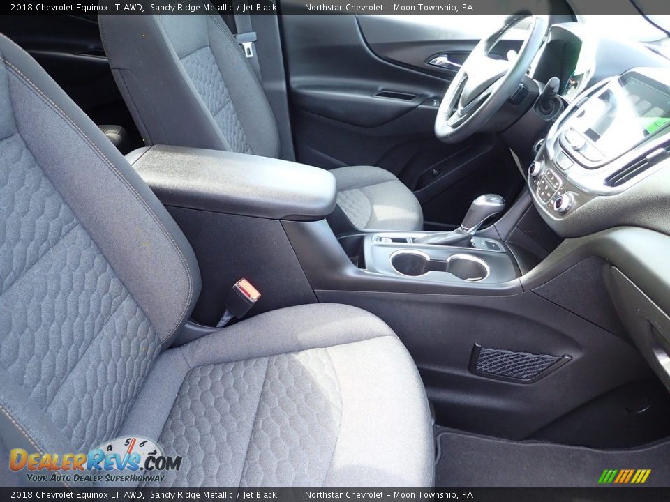 2018 Chevrolet Equinox LT AWD Sandy Ridge Metallic / Jet Black Photo #15