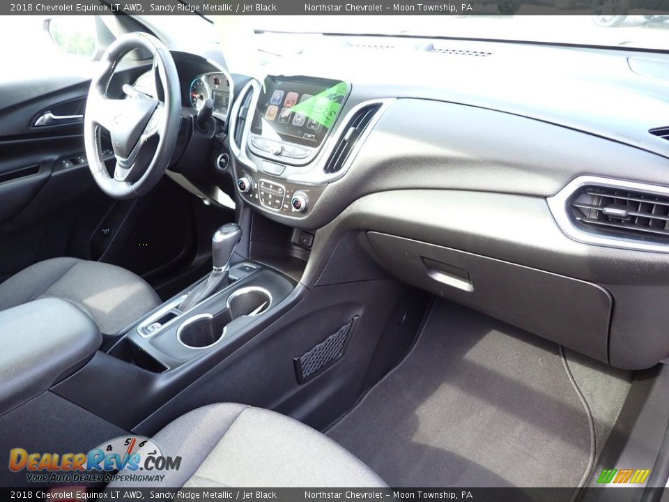 2018 Chevrolet Equinox LT AWD Sandy Ridge Metallic / Jet Black Photo #16