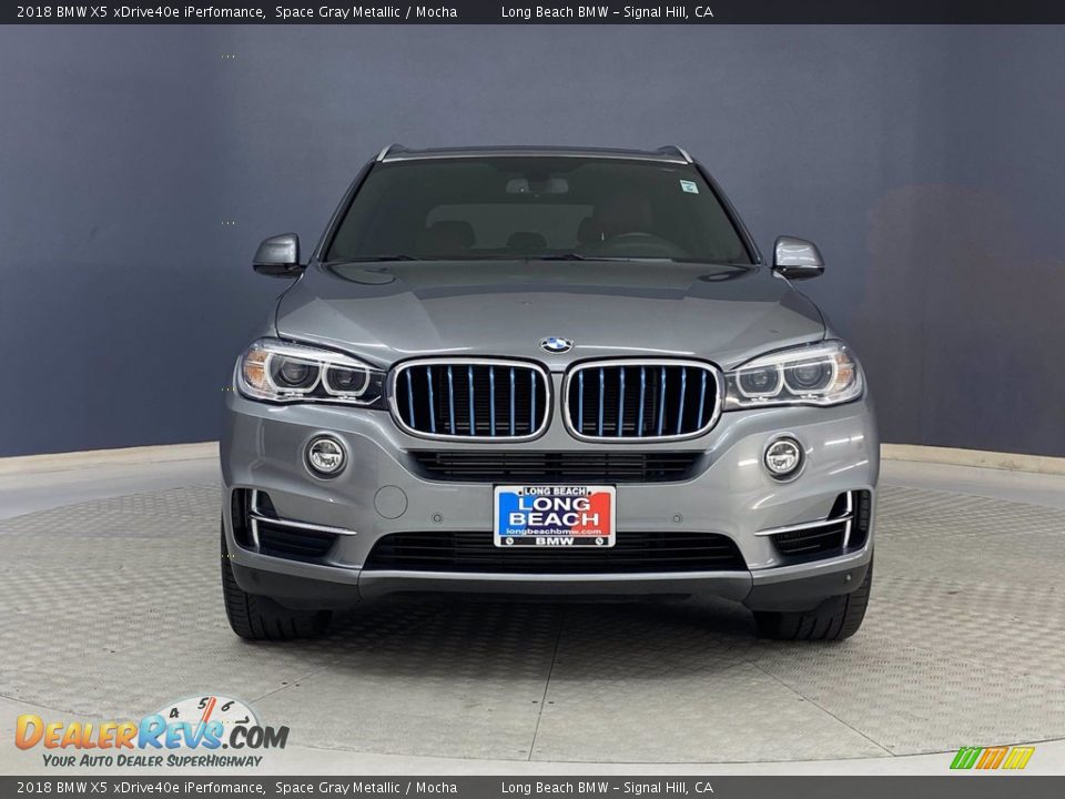 2018 BMW X5 xDrive40e iPerfomance Space Gray Metallic / Mocha Photo #2