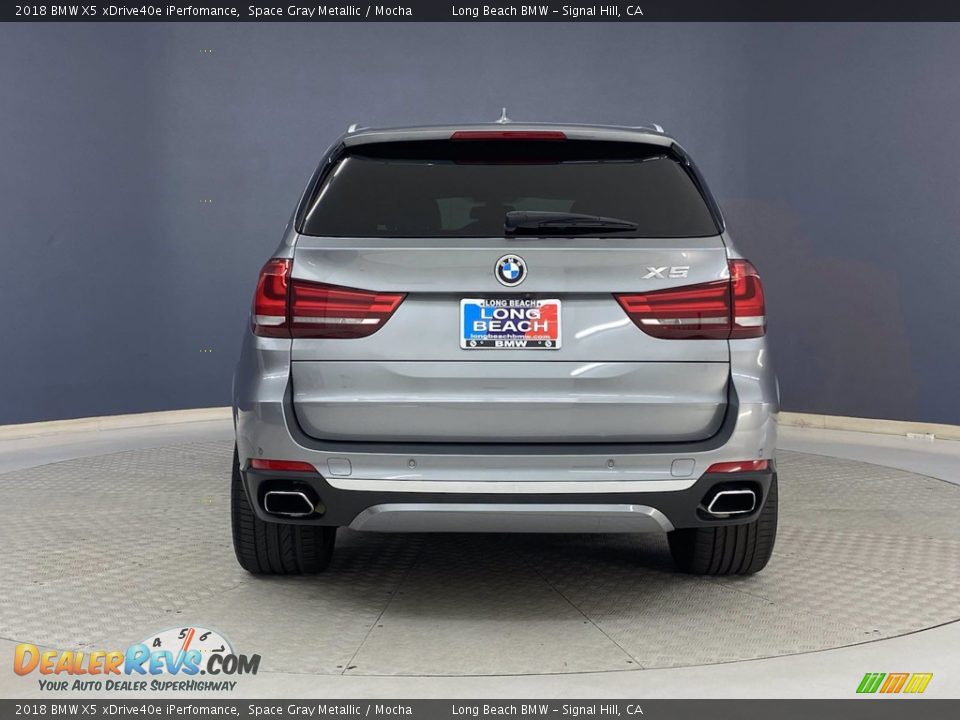2018 BMW X5 xDrive40e iPerfomance Space Gray Metallic / Mocha Photo #4