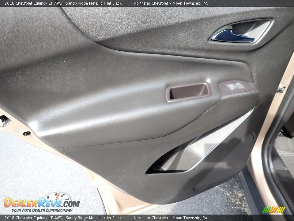 2018 Chevrolet Equinox LT AWD Sandy Ridge Metallic / Jet Black Photo #23