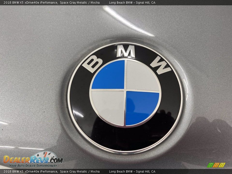 2018 BMW X5 xDrive40e iPerfomance Space Gray Metallic / Mocha Photo #8