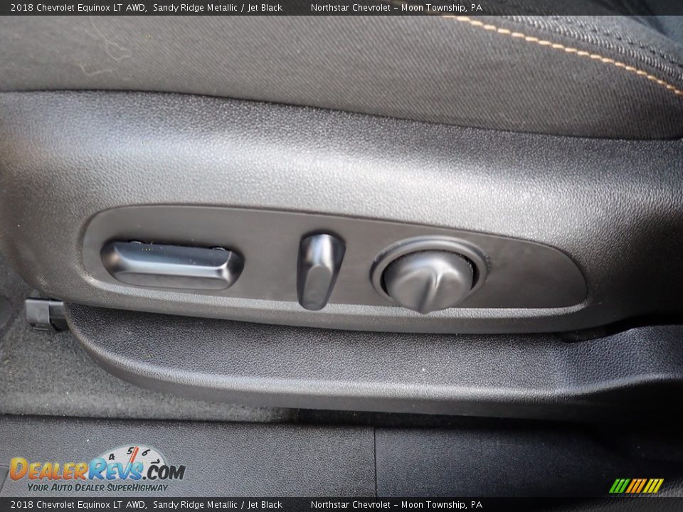 2018 Chevrolet Equinox LT AWD Sandy Ridge Metallic / Jet Black Photo #25