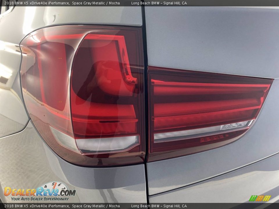 2018 BMW X5 xDrive40e iPerfomance Space Gray Metallic / Mocha Photo #9