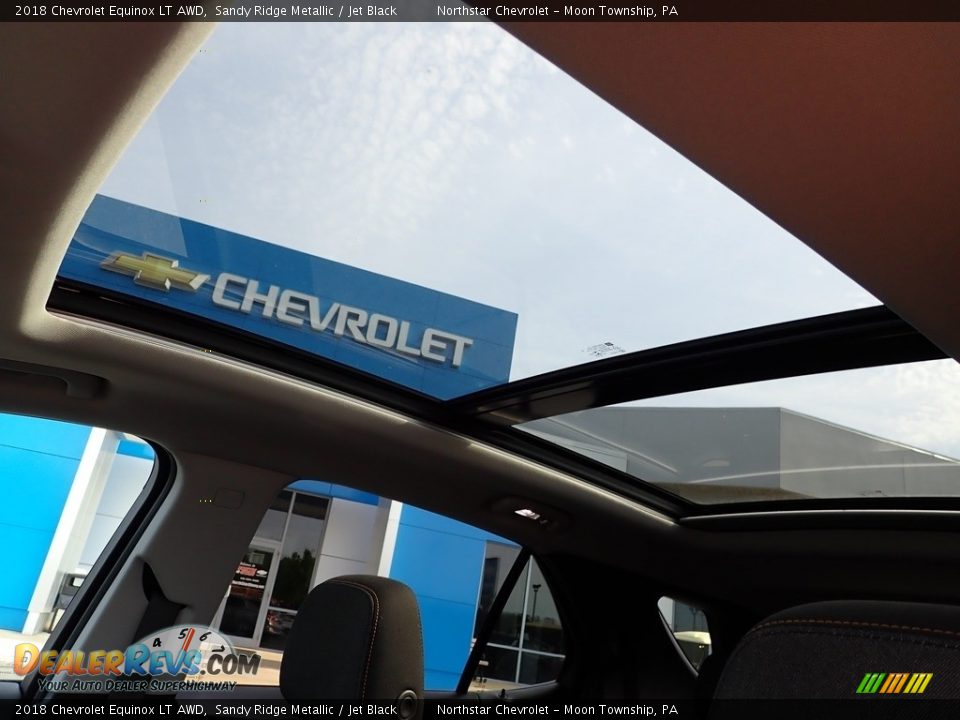 2018 Chevrolet Equinox LT AWD Sandy Ridge Metallic / Jet Black Photo #26
