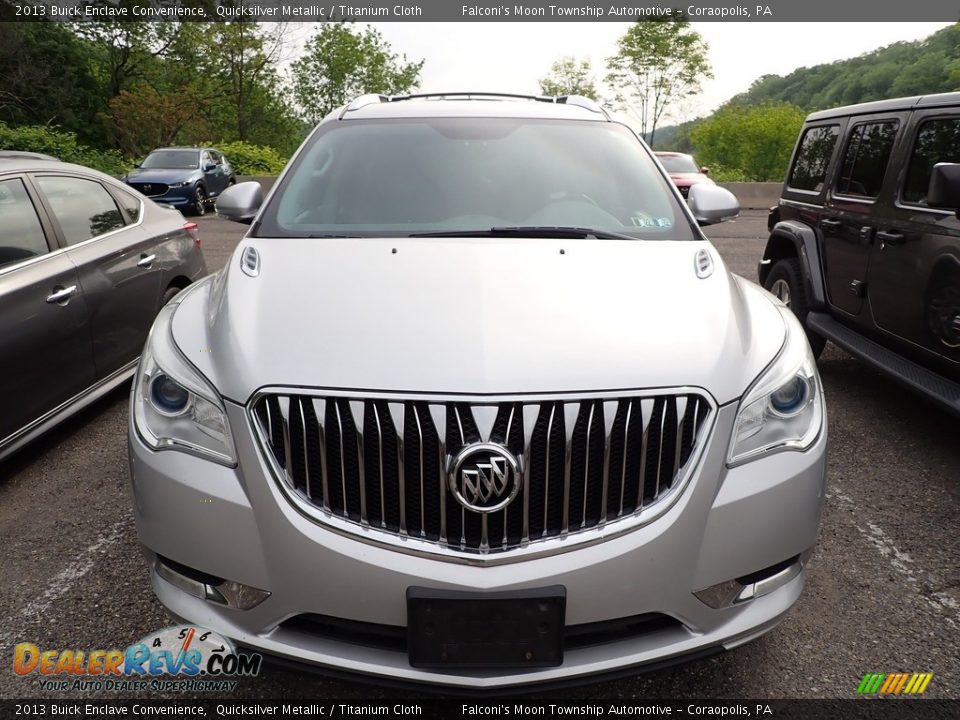 2013 Buick Enclave Convenience Quicksilver Metallic / Titanium Cloth Photo #5