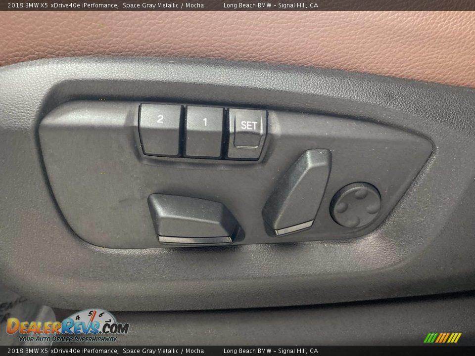 2018 BMW X5 xDrive40e iPerfomance Space Gray Metallic / Mocha Photo #15