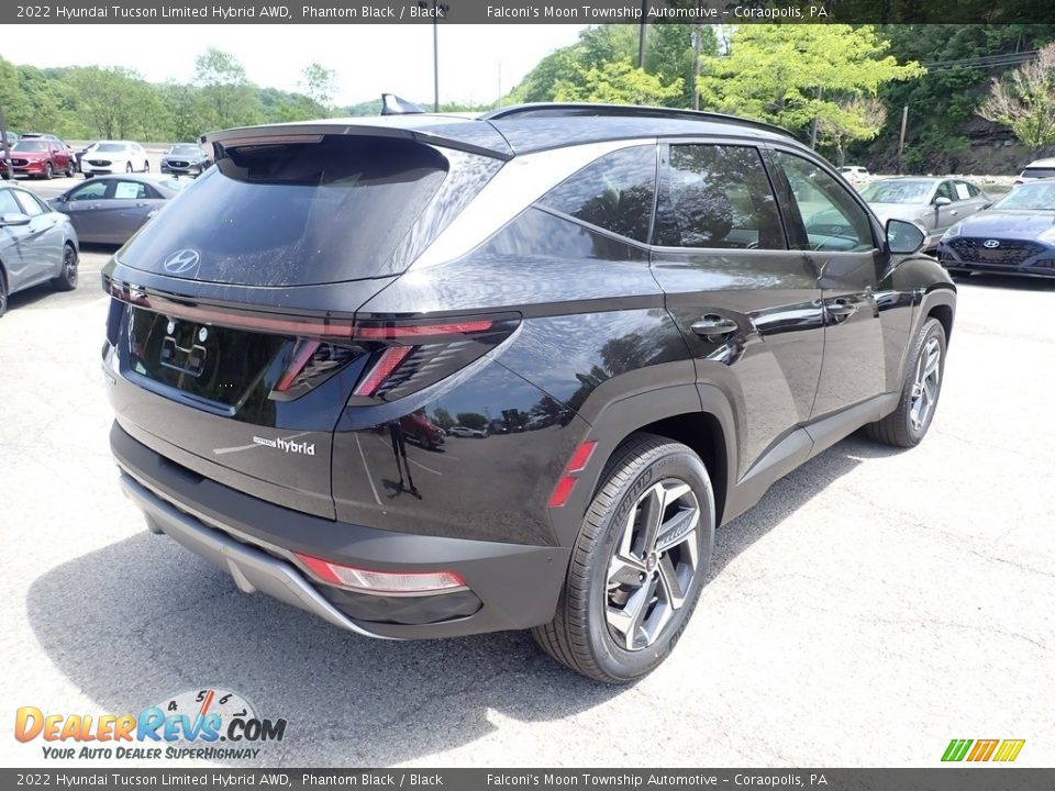 2022 Hyundai Tucson Limited Hybrid AWD Phantom Black / Black Photo #2