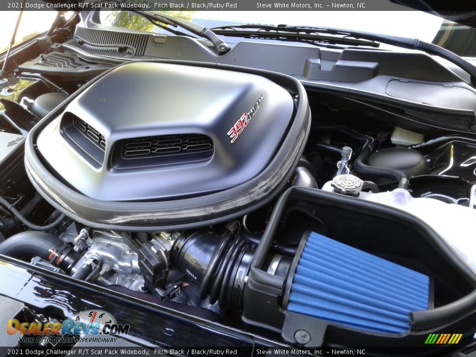 2021 Dodge Challenger R/T Scat Pack Widebody 392 SRT 6.4 Liter HEMI OHV-16 Valve VVT MDS V8 Engine Photo #9