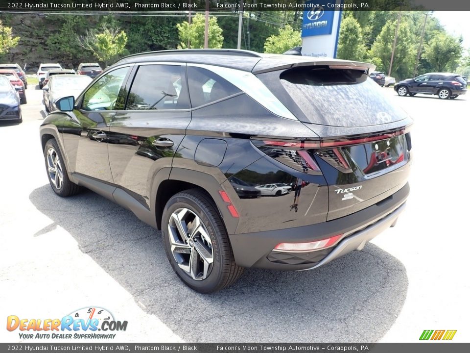 2022 Hyundai Tucson Limited Hybrid AWD Phantom Black / Black Photo #7