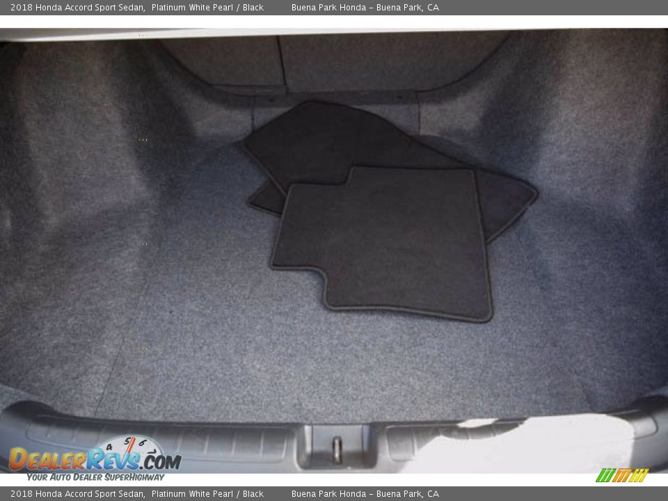 2018 Honda Accord Sport Sedan Platinum White Pearl / Black Photo #21