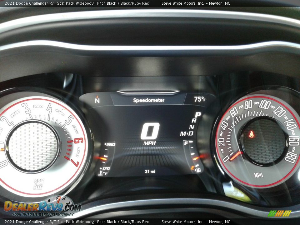 2021 Dodge Challenger R/T Scat Pack Widebody Gauges Photo #19