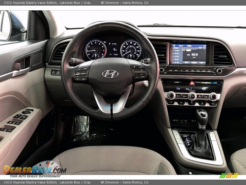 Dashboard of 2020 Hyundai Elantra Value Edition Photo #4