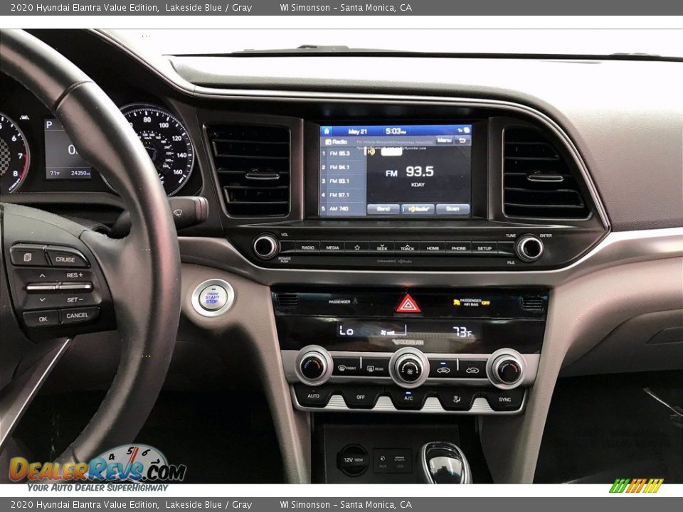 Controls of 2020 Hyundai Elantra Value Edition Photo #5