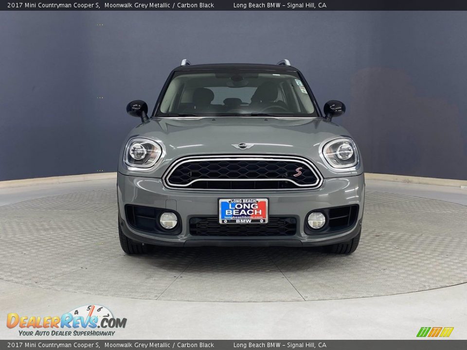 2017 Mini Countryman Cooper S Moonwalk Grey Metallic / Carbon Black Photo #2