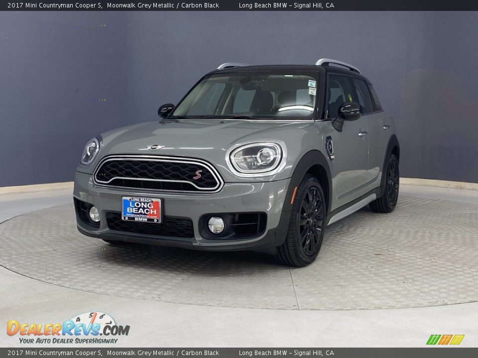 2017 Mini Countryman Cooper S Moonwalk Grey Metallic / Carbon Black Photo #3