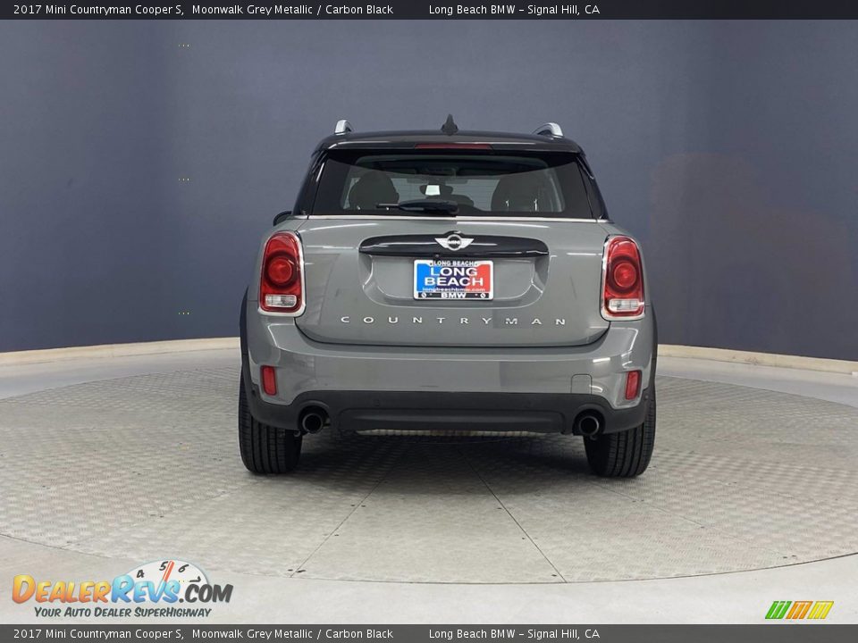 2017 Mini Countryman Cooper S Moonwalk Grey Metallic / Carbon Black Photo #4