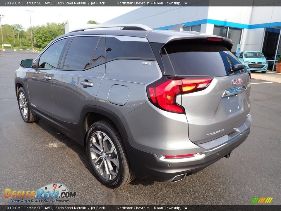 2019 GMC Terrain SLT AWD Satin Steel Metallic / Jet Black Photo #4