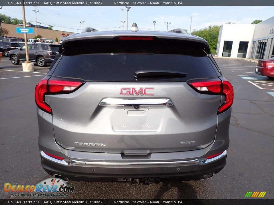 2019 GMC Terrain SLT AWD Satin Steel Metallic / Jet Black Photo #6