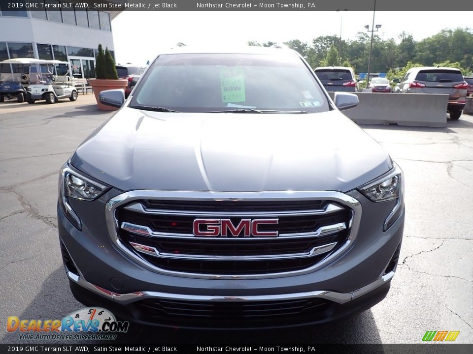 2019 GMC Terrain SLT AWD Satin Steel Metallic / Jet Black Photo #13