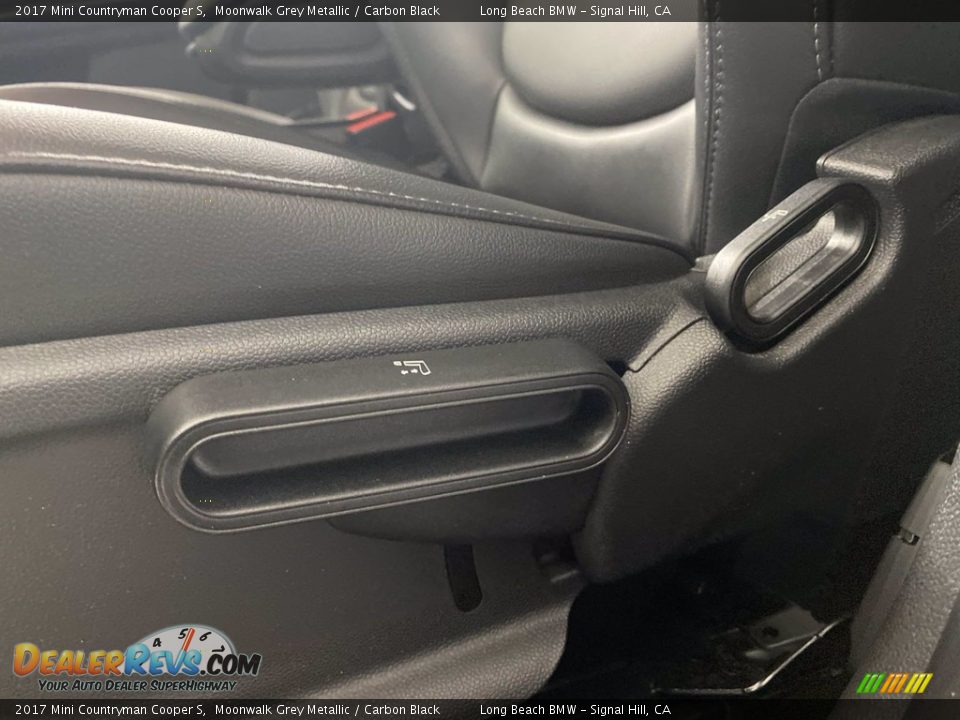 2017 Mini Countryman Cooper S Moonwalk Grey Metallic / Carbon Black Photo #15