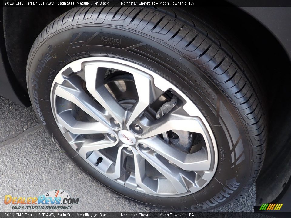 2019 GMC Terrain SLT AWD Satin Steel Metallic / Jet Black Photo #14