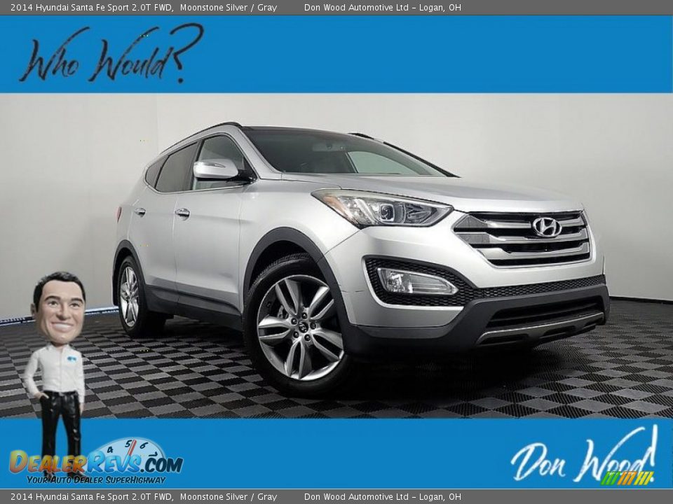 2014 Hyundai Santa Fe Sport 2.0T FWD Moonstone Silver / Gray Photo #1