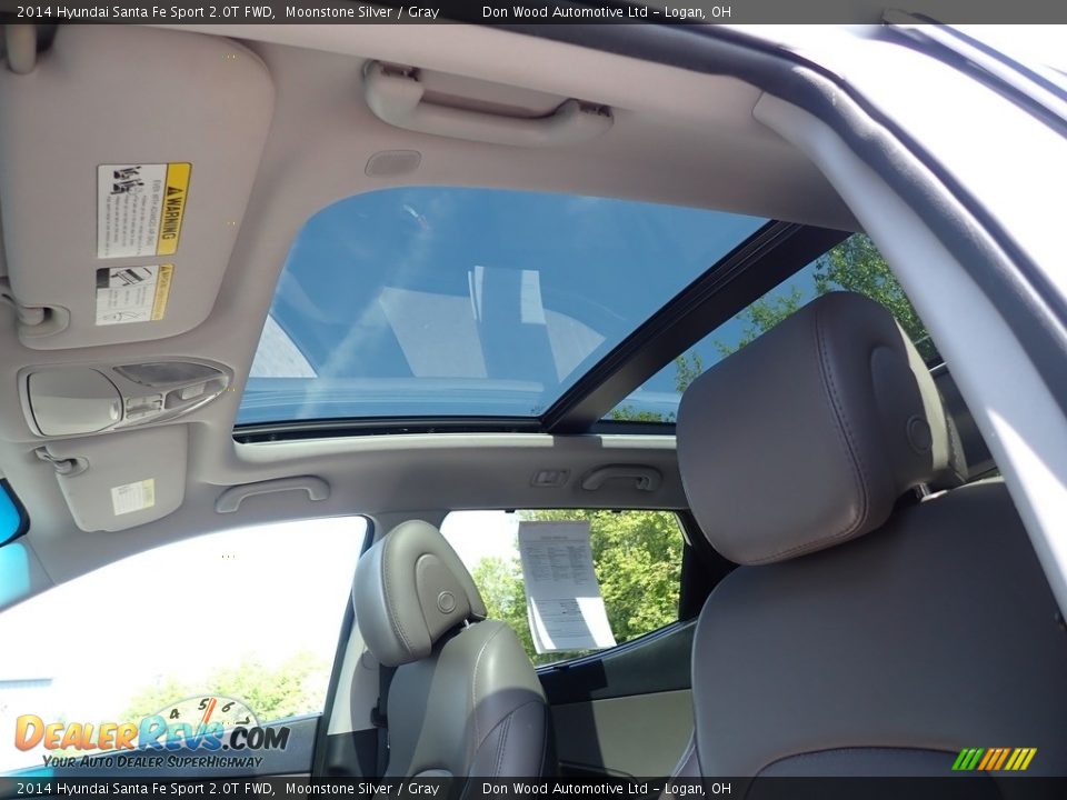 2014 Hyundai Santa Fe Sport 2.0T FWD Moonstone Silver / Gray Photo #2