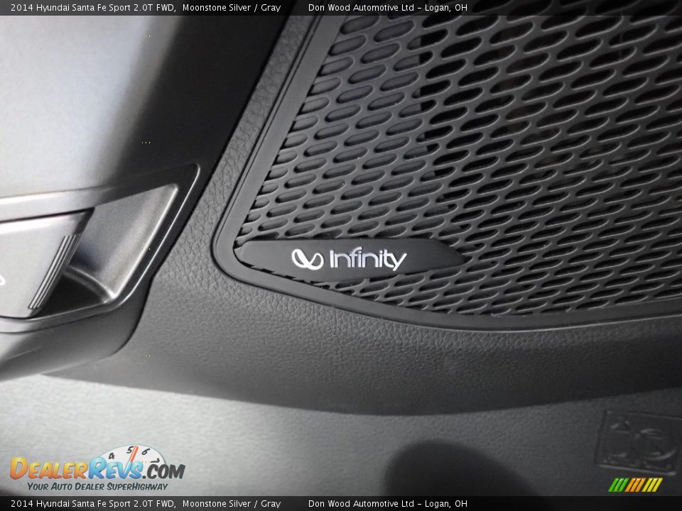 2014 Hyundai Santa Fe Sport 2.0T FWD Moonstone Silver / Gray Photo #3
