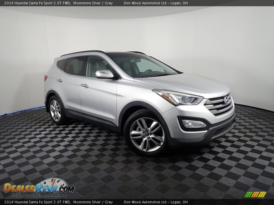 2014 Hyundai Santa Fe Sport 2.0T FWD Moonstone Silver / Gray Photo #6