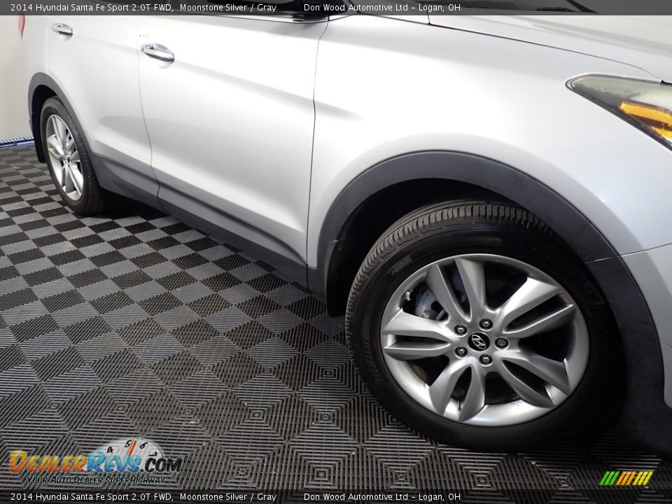 2014 Hyundai Santa Fe Sport 2.0T FWD Moonstone Silver / Gray Photo #7