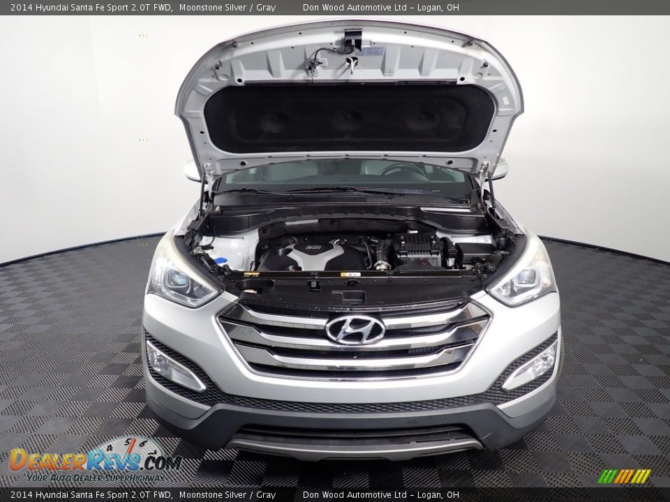 2014 Hyundai Santa Fe Sport 2.0T FWD Moonstone Silver / Gray Photo #9